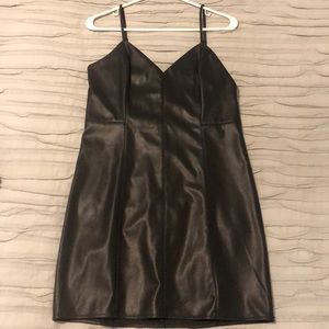 Express Leather Dress